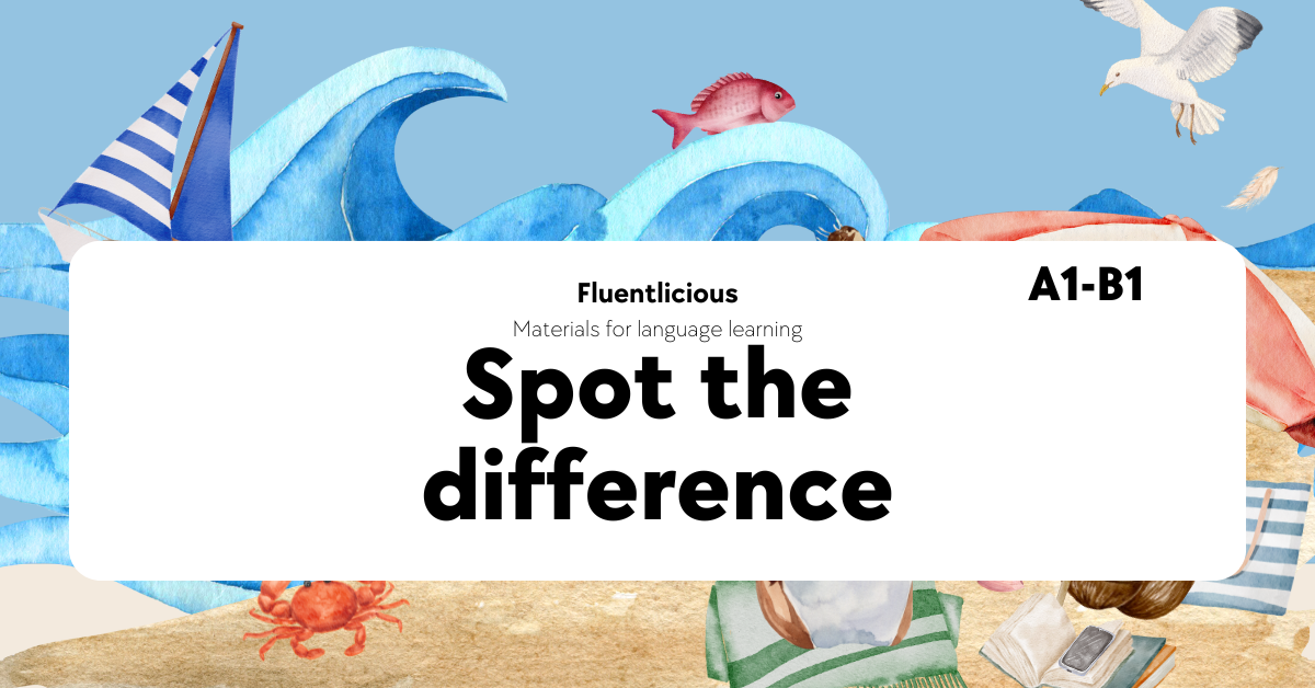 Beach – spot the difference