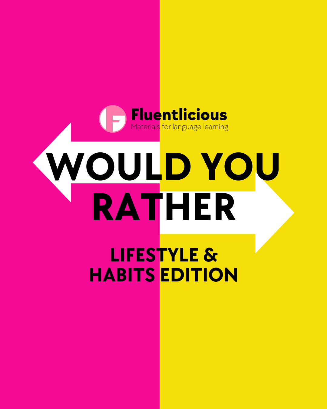 Would You Rather – Lifestyle & Habits (Speaking Worksheet for A2–C2 ESL Learners)