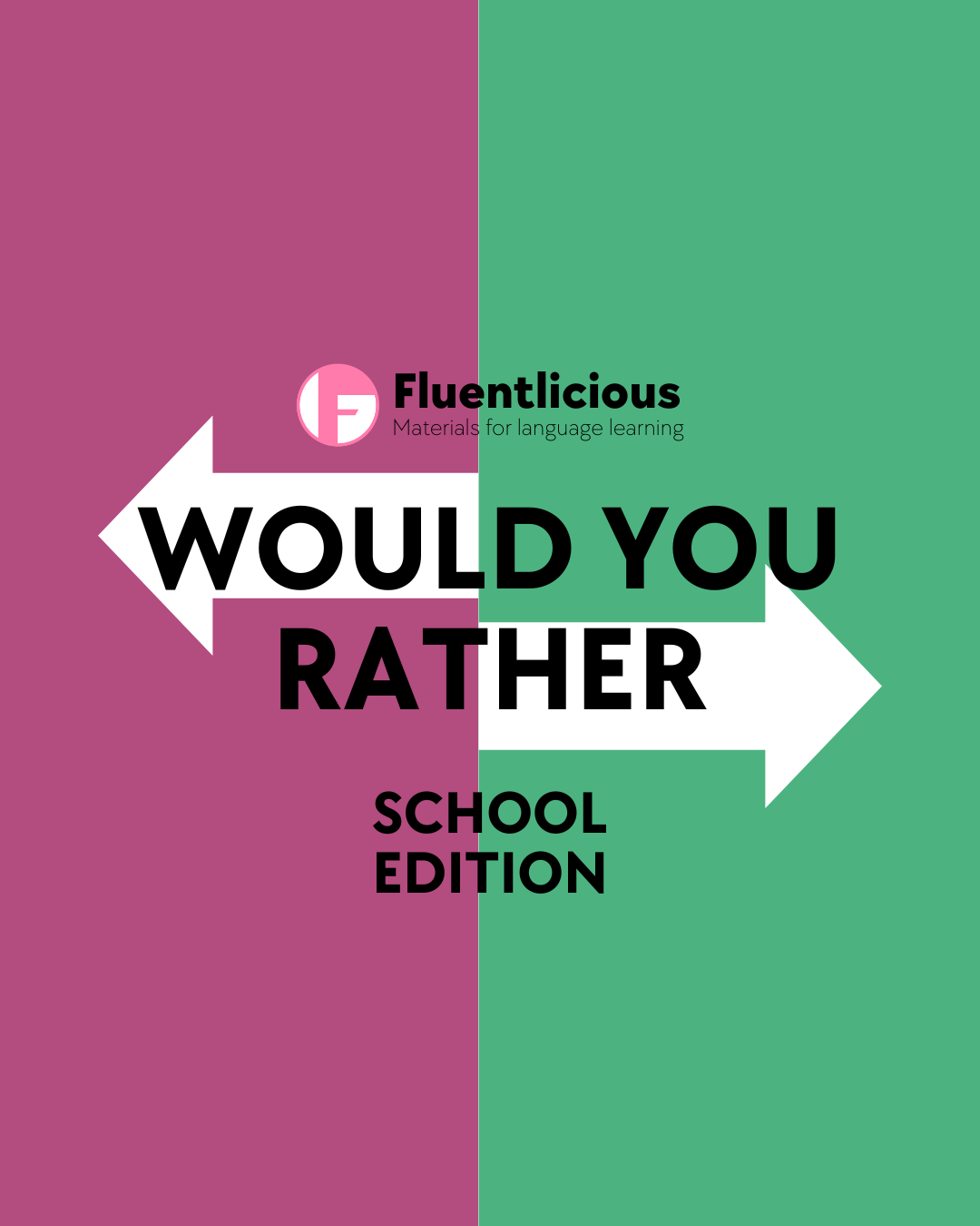 Would You Rather – School & Learning (Speaking Worksheet for A2–C2 ESL Learners)