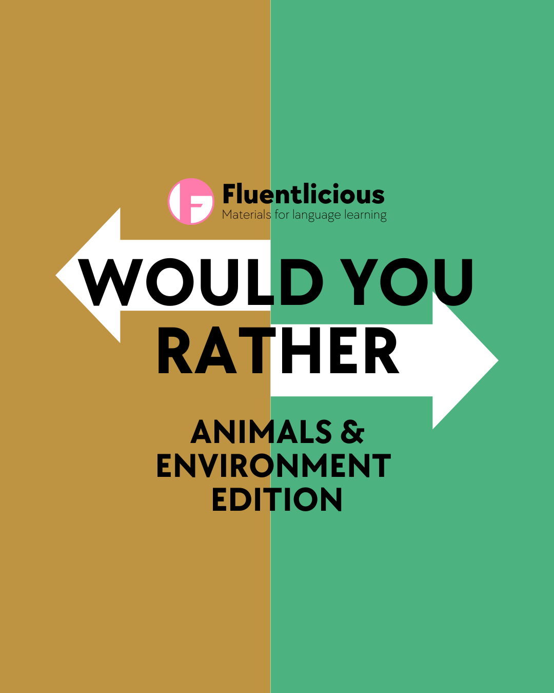 Would You Rather – Animals & Nature (Speaking Worksheet for B1–C2 ESL Learners)