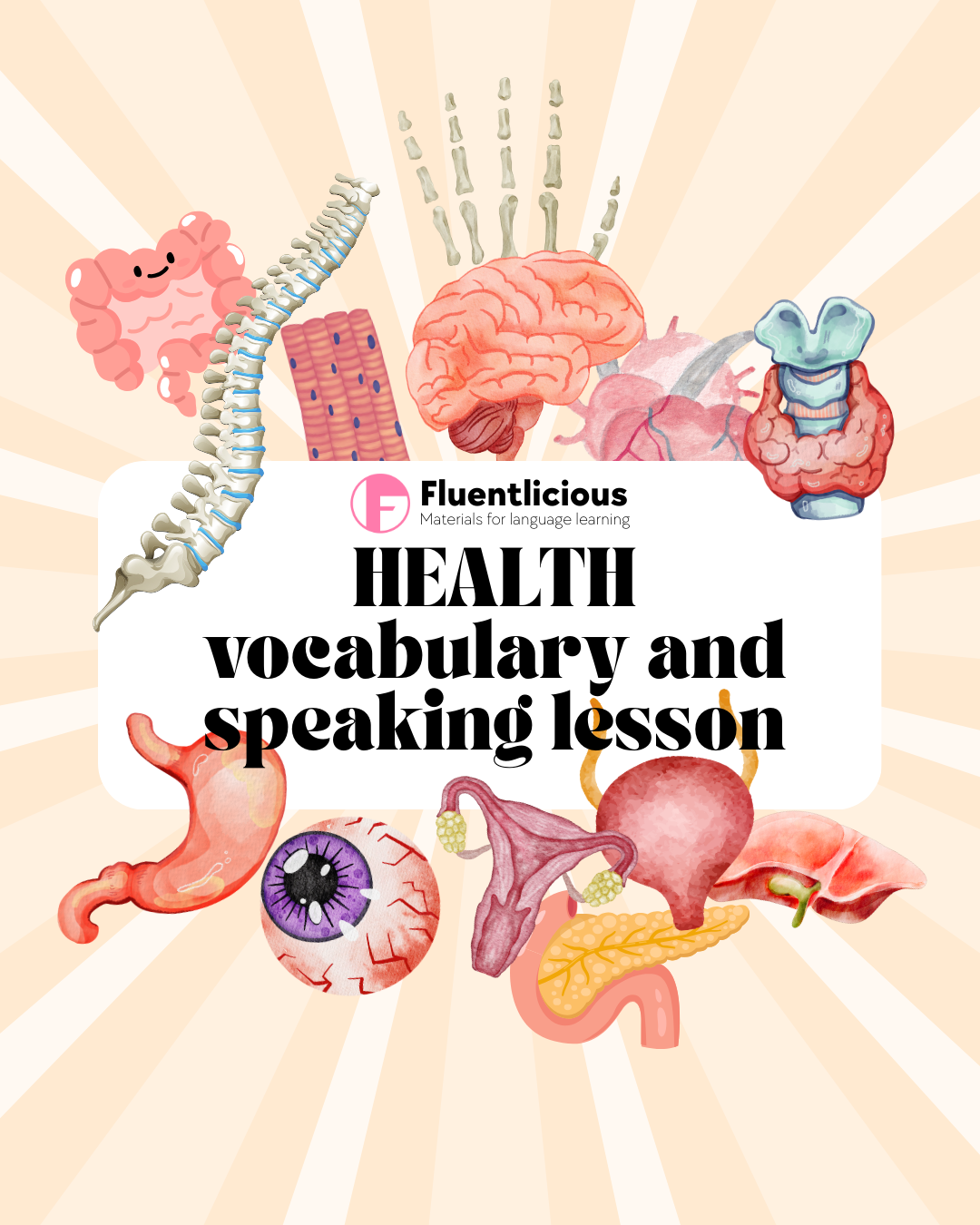 Health – speaking & vocabulary lesson for B1 students