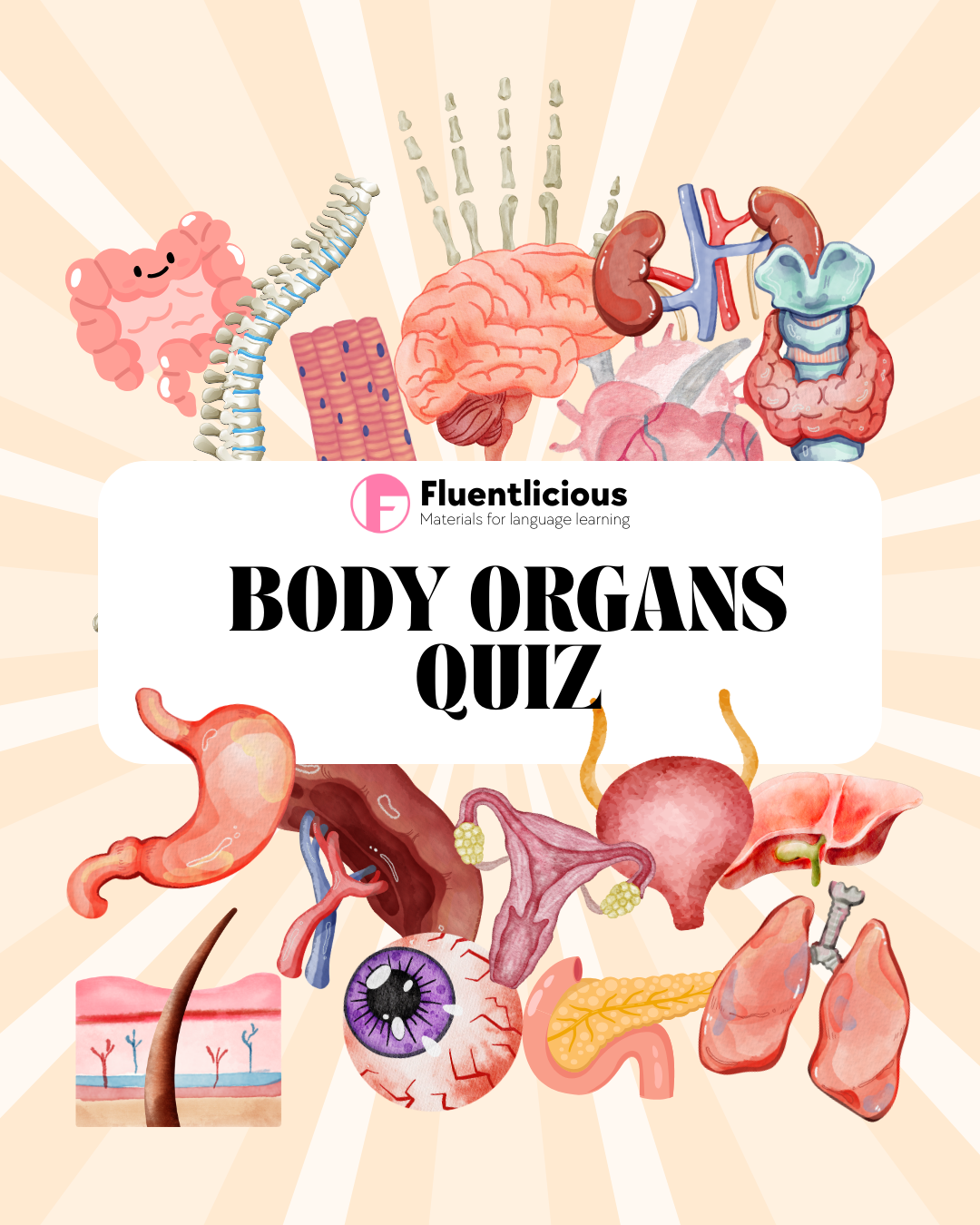 Fun ESL Body Parts Quiz – Test Your Vocabulary!