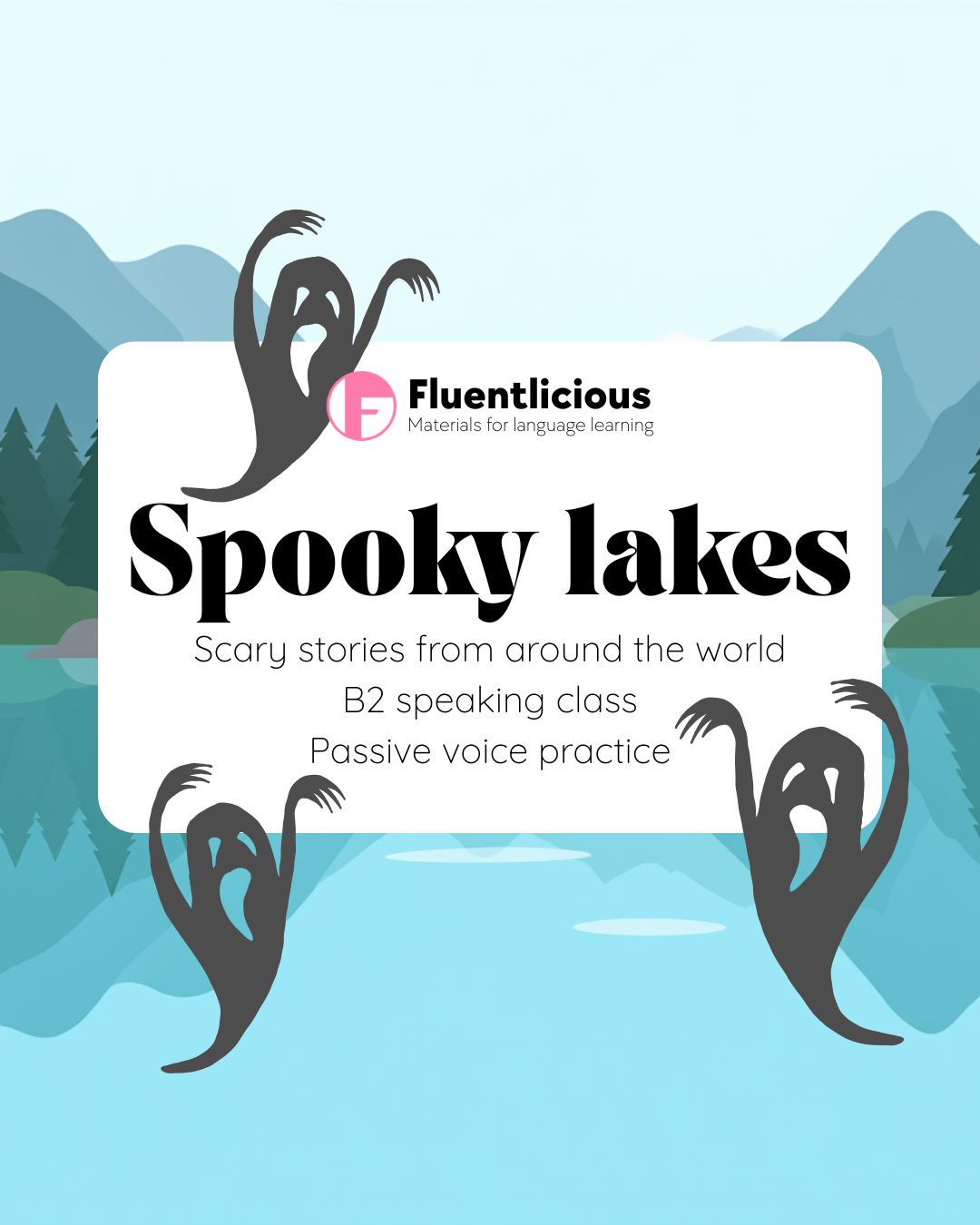 Spooky Lakes: When Nature Turns Creepy – B2 ESL Lesson 🎃
